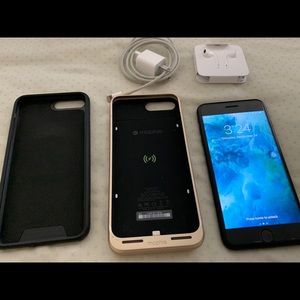 iPhone 7plus Jet Black & Accessories